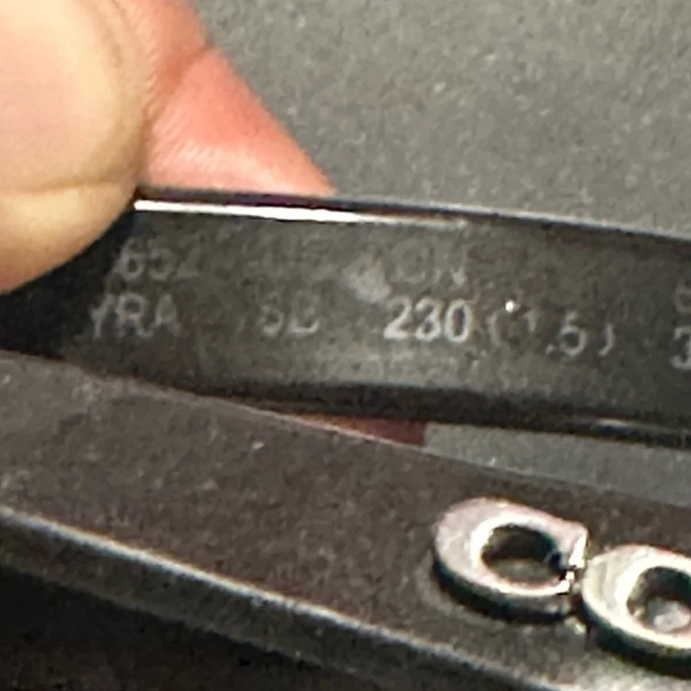 Coach LYRA Women Black and White Sandals Jelly Size 6 - Picture 7 of 9